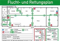 Fluchtplan